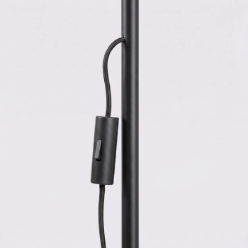 Nox lampa podłogowa 1xE14 czarna SL.2582