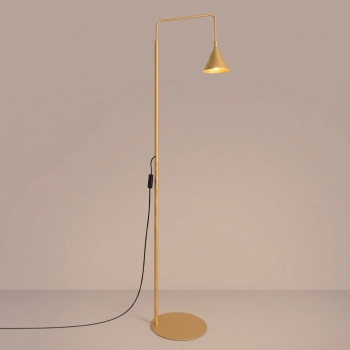 Nox lampa podłogowa 1xE14 złota SL.2583
