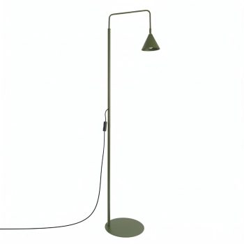 Nox lampa podłogowa 1xE14 zielona oliwka SL.2585 Sollux Lighting