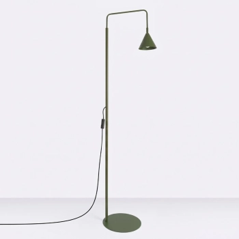 Nox lampa podłogowa 1xE14 zielona oliwka SL.2585