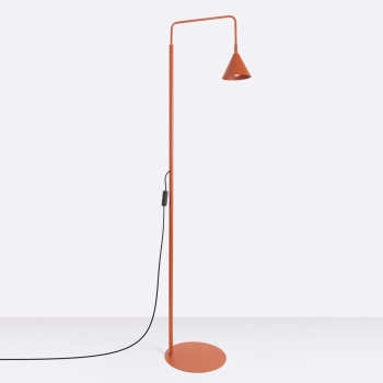 Nox lampa podłogowa 1xE14 ochra czerwona SL.2586