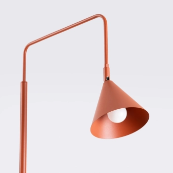 Nox lampa podłogowa 1xE14 ochra czerwona SL.2586