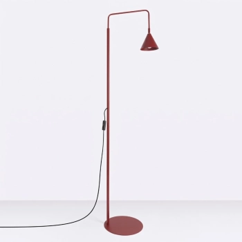 Nox lampa podłogowa 1xE14 burgund SL.2588