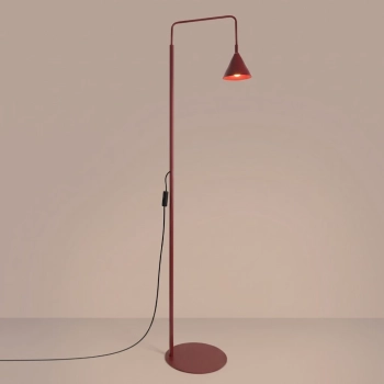 Nox lampa podłogowa 1xE14 burgund SL.2588