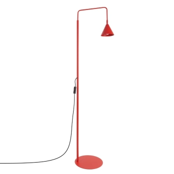 Nox lampa podłogowa 1xE14 czerwona SL.2593 Sollux Lighting