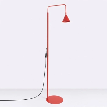 Nox lampa podłogowa 1xE14 czerwona SL.2593