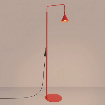Nox lampa podłogowa 1xE14 czerwona SL.2593