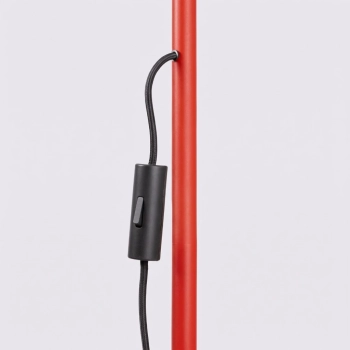 Nox lampa podłogowa 1xE14 czerwona SL.2593