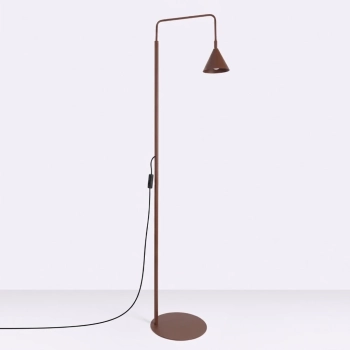 Nox lampa podłogowa 1xE14 brązowa SL.2594