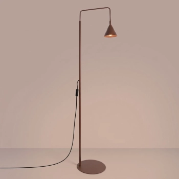 Nox lampa podłogowa 1xE14 brązowa SL.2594