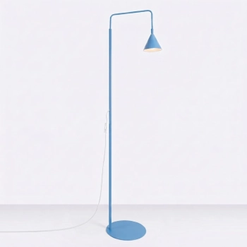 Nox lampa podłogowa 1xE14 błękitna SL.2595