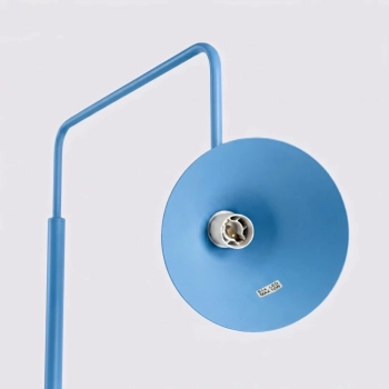 Nox lampa podłogowa 1xE14 błękitna SL.2595