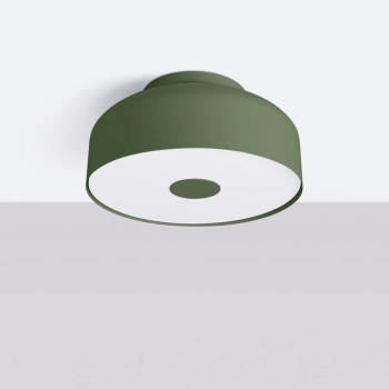 Omiq lampa sufitowa 4xE27 zielona oliwkowa SL.1680