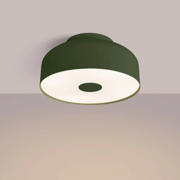 Omiq lampa sufitowa 4xE27 zielona oliwkowa SL.1680