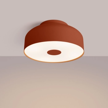 Omiq lampa sufitowa 4xE27 ochra czerwona SL.1681