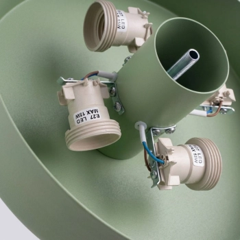 Omiq lampa sufitowa 4xE27 szałwiowa SL.2283