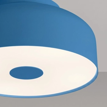 Omiq lampa sufitowa 4xE27 błękitna SL.2287