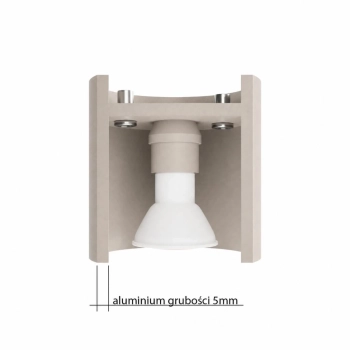 Orbis 1 lampa sufitowa 1xGU10 taupe SL.2090