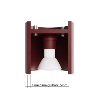 Orbis 1 lampa sufitowa 1xGU10 burgund SL.2096