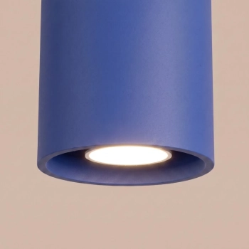 Orbis 1 lampa sufitowa 1xGU10 ultramaryna SL.2099