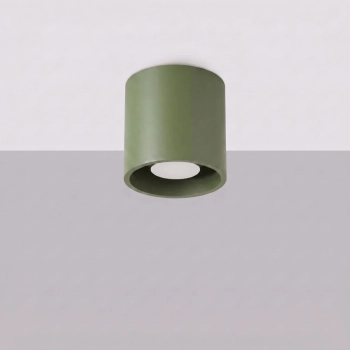 Orbis 1 lampa sufitowa 1xGU10 zielona oliwka SL.2102