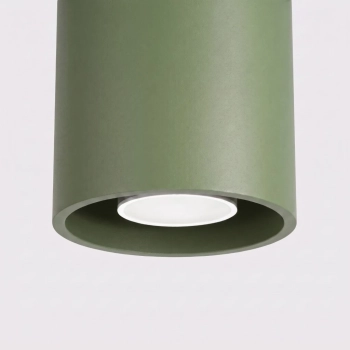 Orbis 1 lampa sufitowa 1xGU10 zielona oliwka SL.2102