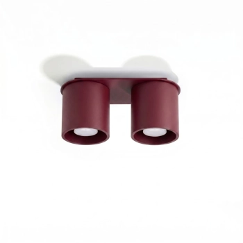 Orbis 2 lampa sufitowa 2xGU10 burgund SL.2097