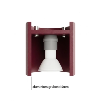 Orbis 2 lampa sufitowa 2xGU10 burgund SL.2097