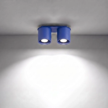 Orbis 2 lampa sufitowa 2xGU10 ultramaryna SL.2100