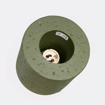 Orbis lampa sufitowa 1xGU10 beton, zielona oliwka SL.1841