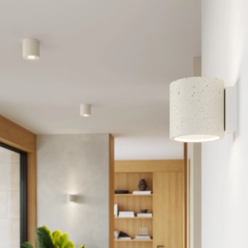 Orbis lampa sufitowa 1xGU10 beton, beżowa SL.1842