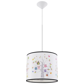 Owls 30 lampa wisząca 1xE27 wielokolorowa SL.1422 Sollux Lighting