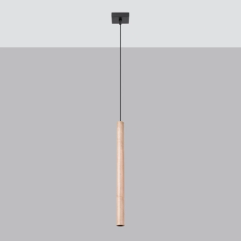 Pastelo 1 lampa wisząca 1xG9 drewno SL.1266