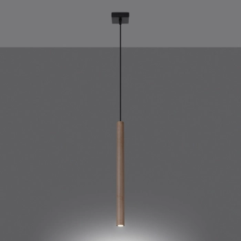 Pastelo 1 lampa wisząca 1xG9 drewno SL.1266