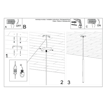 Pastelo 1 lampa wisząca 1xG9 zielona oliwka SL.1518