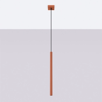 Pastelo 1 lampa wisząca 1xG9 ochra czerwona SL.1524