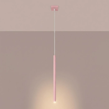 Pastelo 1 lampa wisząca 1xG9 różowa SL.2129