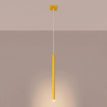 Pastelo 1 lampa wisząca 1xG9 żółta SL.2137