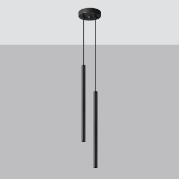Pastelo 2 lampa wisząca 2xG9 czarna SL.1304