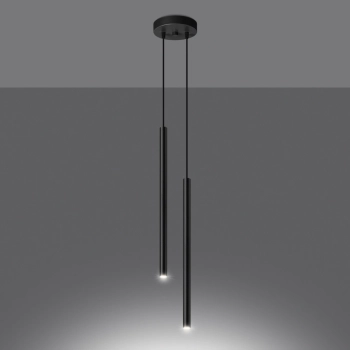 Pastelo 2 lampa wisząca 2xG9 czarna SL.1304