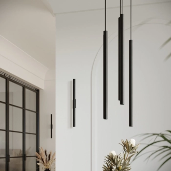 Pastelo 2 lampa wisząca 2xG9 czarna SL.1304