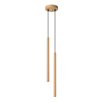 Pastelo 2 lampa wisząca 2xG9 złota SL.1305 Sollux Lighting