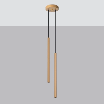 Pastelo 2 lampa wisząca 2xG9 złota SL.1305