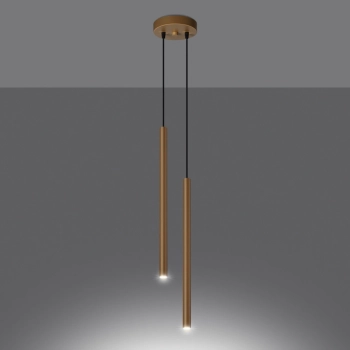 Pastelo 2 lampa wisząca 2xG9 złota SL.1305