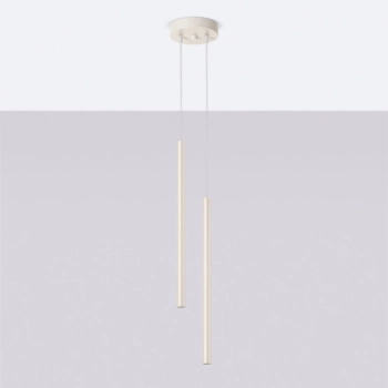 Pastelo 2 lampa wisząca 2xG9 beżowa SL.1513