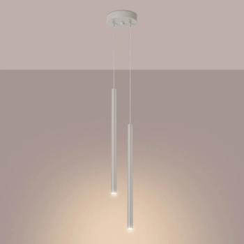 Pastelo 2 lampa wisząca 2xG9 beżowa SL.1513