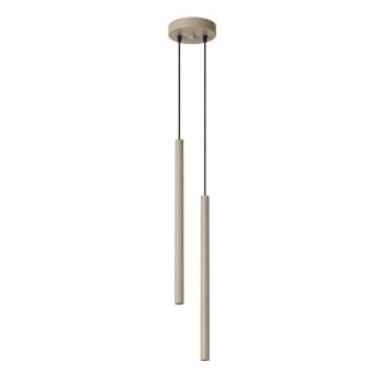 Pastelo 2 lampa wisząca 2xG9 taupe SL.2118 Sollux Lighting