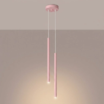 Pastelo 2 lampa wisząca 2xG9 różowa SL.2130