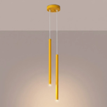 Pastelo 2 lampa wisząca 2xG9 żółta SL.2138
