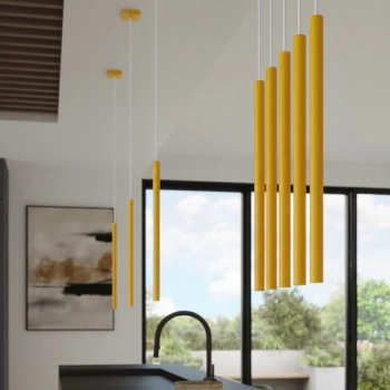 Pastelo 2 lampa wisząca 2xG9 żółta SL.2138
